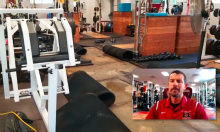 From Flooded To Flourishing: McFarland Rebuilds High School Weight Room After Hurricane Ida