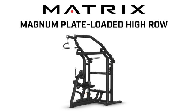 The Matrix Fitness Magnum Plate-Loaded High Row